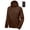 RED, variant on Men's Packable Rain Jacket Windbreaker Waterproof Lightweight Rain Coat with Hood for Golf Cycling Hiking Black S