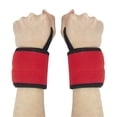 thumbnail image 4 of Greeniant Powerlifting Fitness acolchado muñequera ajustable peso banda de mano resistente al sudor muñequera profesional Accesorios para máquinas de ejercicios, 4 of 6
