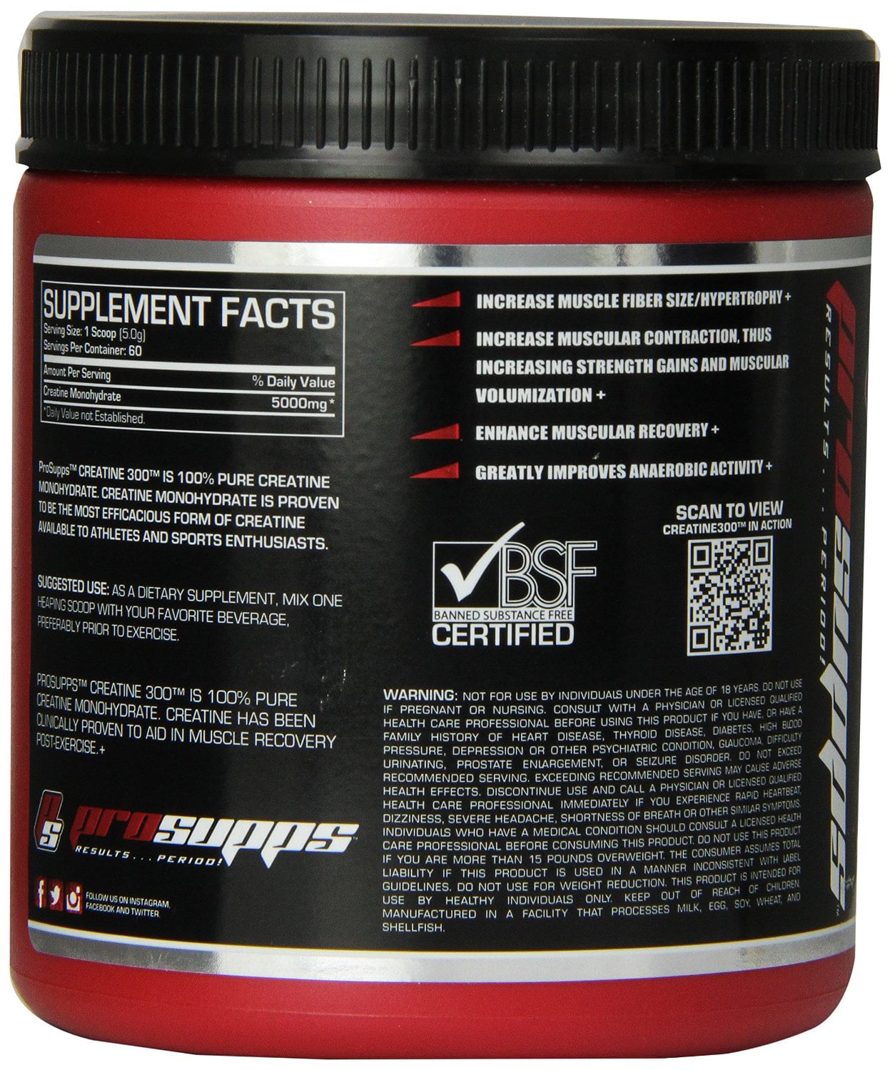 Pro Supps Creatine300 – Bodybuilding.com