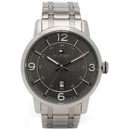 UPC 885997120074 product image for Tommy Hilfiger Men's 1710345 Silver Stainless-Steel Quartz Watch | upcitemdb.com