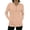 A Khaki, variant on Women's Sun Protection Jacket Hoodie Women's Sports V-neck Sun Protection Hooded Solid Color Front Decorated Button Long Sleeve Top