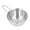 silver, variant on Xirurus 304 Stainless Steel Anti‑Scalding Bowl with Handle – 2.2" x 5.1" Silver, Ideal for Camping, Ramen, Rice Wine & Outdoor Dining
