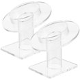 thumbnail image 2 of 2pcs Acrylic Bracelet Holder Jade Bracelet Display Rack Transparent Bracelet Display Holder, 2 of 3