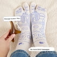 thumbnail image 3 of Happydeer Acupoint Socks Set for Foot Reflexology Easy-to-Use Acupressure Socks with Massage Stick Foot Massage Points Chart Acupoint Massage Tools for Father's Day Mother's Day Gifts, 3 of 13