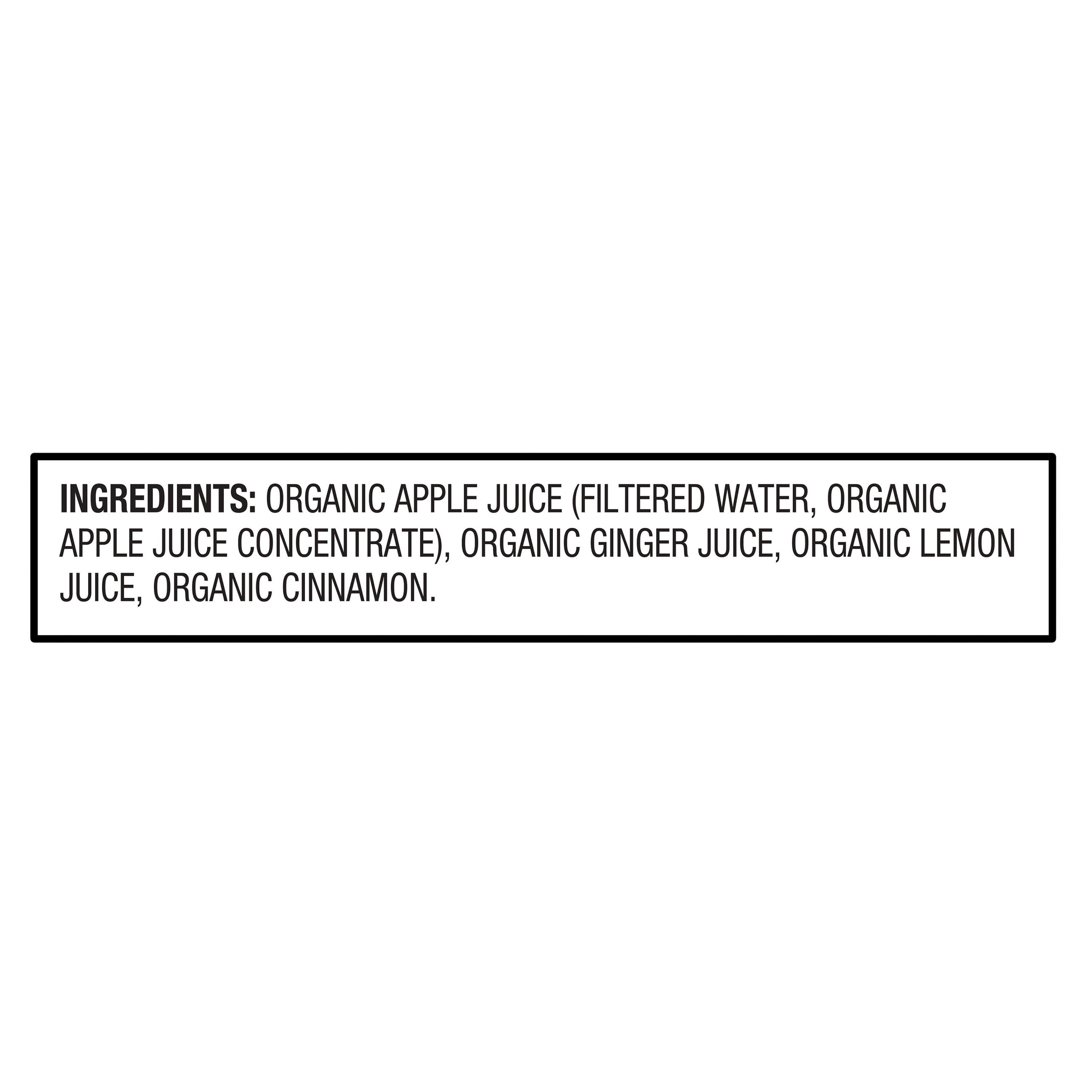 (3 pack) bettergoods Organic Cinnamon Apple and Ginger Juice Blend, 32 fl oz