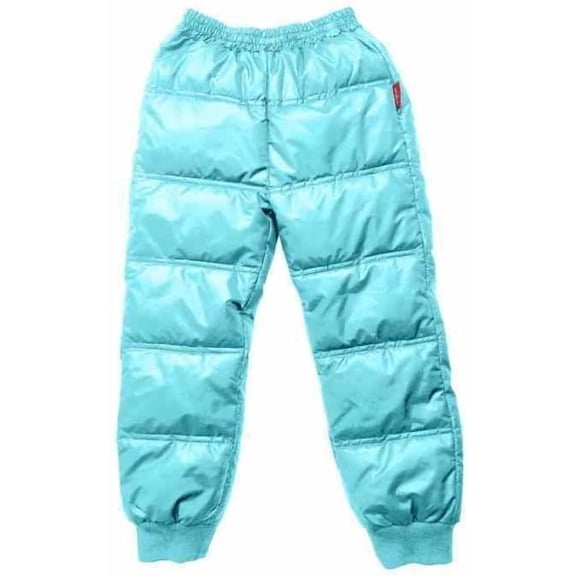 ONE KID Car Seat Safe Snow Pants, Aqua 12 Month