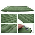 thumbnail image 3 of TOMSHOO Picnic mat,Inflatable Pad With Pump 5 Inch Waterproof Pad Thick Pump 4 In Thick Portable Air Thick Mat 4 In Air Pad Mat Air Built-in Pump Tent Picnic Mat Inflatable With Buzhi Pad Inflatable, 3 of 7