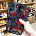 thumbnail image 4 of Matte Case for VIVO Y93 Y91C Y91 Y85 Y77 Y76 Y75 Y73 Y72 Y71 Y53 Y52S Y50 Y35 Y22 Y21 4G 5G Case Funda Marvel Spider-Man Combo, 4 of 5
