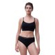 thumbnail image 4 of Chantelle Braguitas para mujer paquete de 2 - Cozy Chic, invisibles, transpirables Negro XL (X-Large), 4 of 7