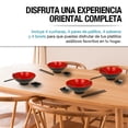 thumbnail image 3 of Vajilla de Melamina CASA LITUS Estilo Japonés para Ramen 16 Piezas 4 personas, 3 of 8