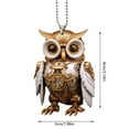 2024 Double Dimension Industrial Imagination Owl Pendant High