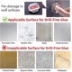 thumbnail image 4 of Gold Towel Hooks Coat Robe Clothes Hook Self Adhesive For Bathroom Kitchen No Drill Wall Mounted Brushed Brass 304 Stainless Steel 2 Pack, 4 of 5