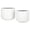 White, variant on Safavieh Nardo Cement Modern Solid Round Beige Plant Pot 2 Count