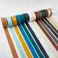 thumbnail image 5 of 5m x 30mm White Foldover Leather Strips Flat Leather Cord PU Edge Trimming 1mm Thick Lambskin Grain Leatherette Straps Strings Thread, 5 of 7
