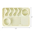 thumbnail image 4 of Vibrant Life Silicone Slow Feeder Compartment Pet Mat, Beige, 12" x 8", 4 of 5