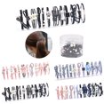 thumbnail image 2 of 12PCS Porte-Queue de Cheval Mode Élastique Cheveux Attaches Cordes à Cheveux pour les Femmes, 2 of 7