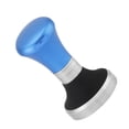thumbnail image 2 of Martillo prensador de granos de café expreso en polvo, Base plana, ajustable, de acero inoxidable (azul), 2 of 8