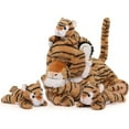 thumbnail image 6 of MorisMos 20" Tiger Stuffed Animal Mommy Tiger and 3 Baby Plush Toys, 6 of 7