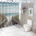 thumbnail image 7 of Fenyluxe Beach Grass Pretty Shower Curtain Bathroom Decor 100％ Polyester Washable Shower Curtain with Hooks 69x72, 7 of 7