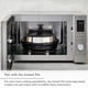 thumbnail image 3 of Horno microondas Panasonic NN-CV87QS de encimera de acero inoxidable, 3 of 7
