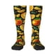 thumbnail image 1 of Fotbe Tangerine Calcetas Divertidas Estampadas para Hombre y Mujer, Calcetas de Algodón hasta la Rodilla para Caminar, Correr, Enfermería y Embarazo, 1 of 6