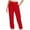 Red, variant on Dezsed Women's Sweatpants Casual Drawstring Sweat Pants Workout Athletic Joggers Pants Baggy Lounge Bottoms with Pockets Wine S