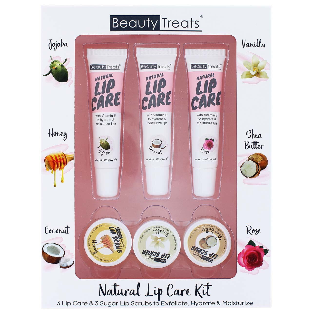 Beauty Natural Lip Care Kit -