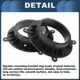 thumbnail image 4 of Anillo espaciador de altavoz Unique Bargains para Mazda CX-5 para altavoces de 6.5" 2 Pcs, 4 of 7