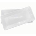 thumbnail image 1 of KX-WARE 17-Inch Melamine Serving Tray/Platters Set of 2, White & Rectangular | 100% Melamine,Dishwasher Safe,BPA Free, 1 of 4