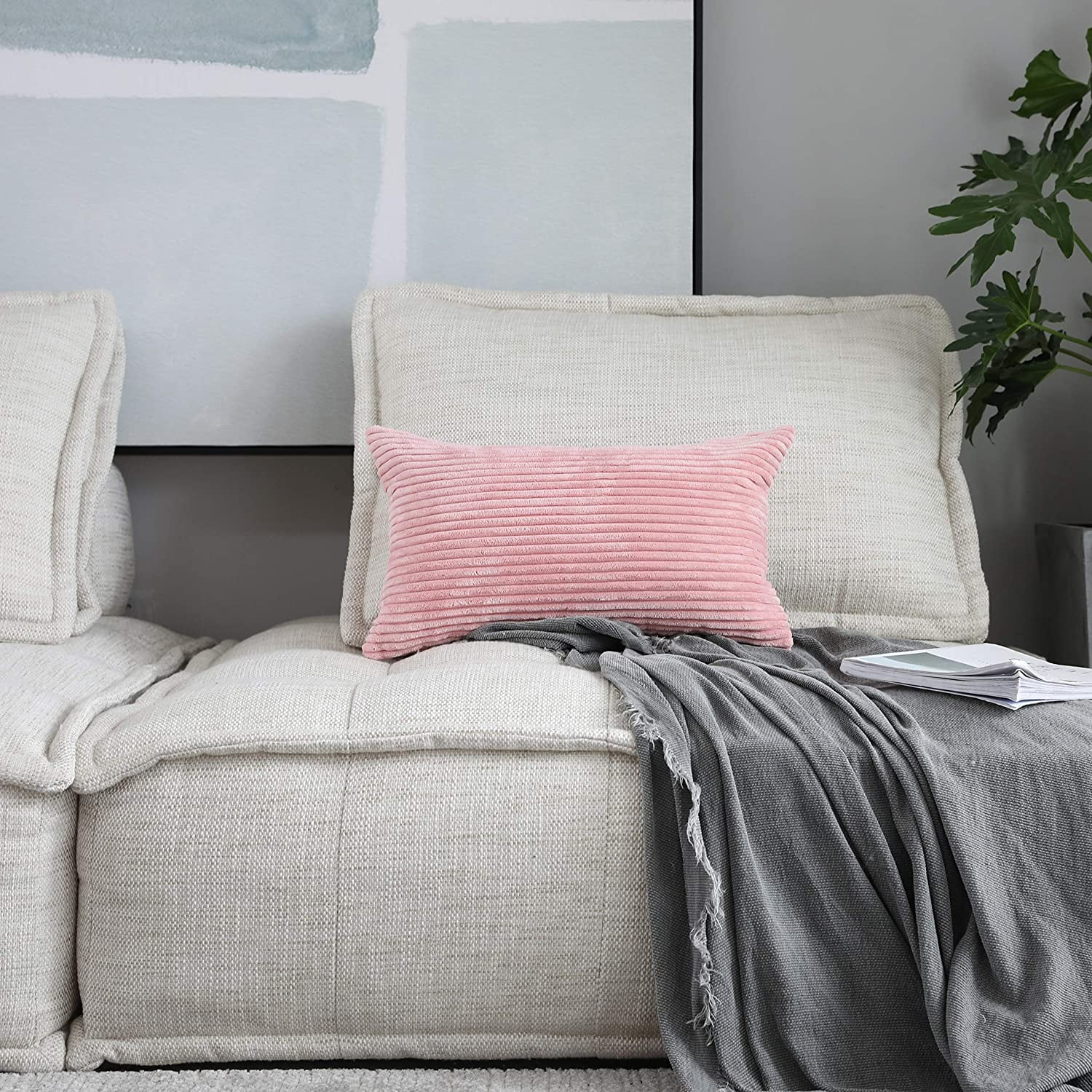 Pink and gray throw pillows hotsell