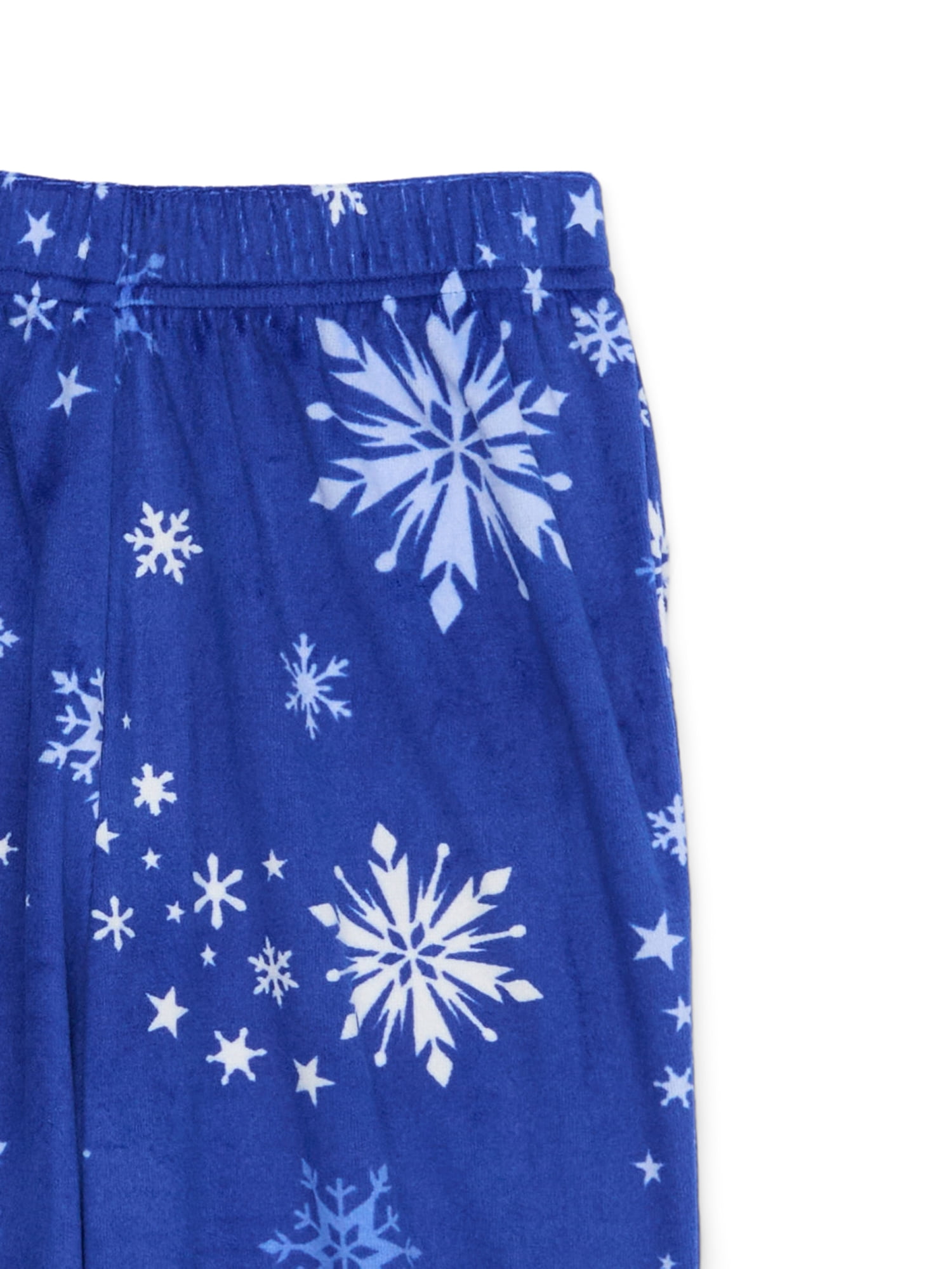 Disney Frozen Girls Long Sleeve Top and Pants Pajama Set, 2-Piece, Sizes 4-12