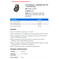 thumbnail image 2 of A/C Compressor - Compatible with 1970 - 1976 Ford Torino 1971 1972 1973 1974 1975, 2 of 2