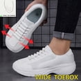 thumbnail image 5 of Men's Wide Toe Box Running Shoes Lightweight Breathable Sneakers with Cushioned Platform Sole Non Slip Walking Shoes for Gym Travel Casual Daily Wear, 5 of 8