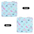 thumbnail image 2 of Qekee Sanrio Print Compact Makeup Mirror Folding Mini Pocket Mirror Portable Hand Mirror Double-Sided 2 x 1x Magnification for Woman Girls-Square, 2 of 9