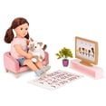 thumbnail image 4 of Lovely Living Room Furniture Accessory Set for 18" Dolls, 4 of 6