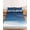 Lake Blue, variant on Twin Sze Fitted Sheet Set - Navy Blue Ombre 2 Piece Bedding Sets 16" Deep Pocket Fitted Sheet with 1 Pillowcase, Abstract Modern Stripe Waves Moires Brushed Microfiber Hotel Luxury Bed Sheets