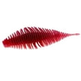 thumbnail image 4 of Equipo de pesca con señuelos blandos, prácticos y ligeros, gusanos, larvas, señuelos artificiales, accesorios de pesca para embalses y ríos. Rojo Blanco, 4 of 8