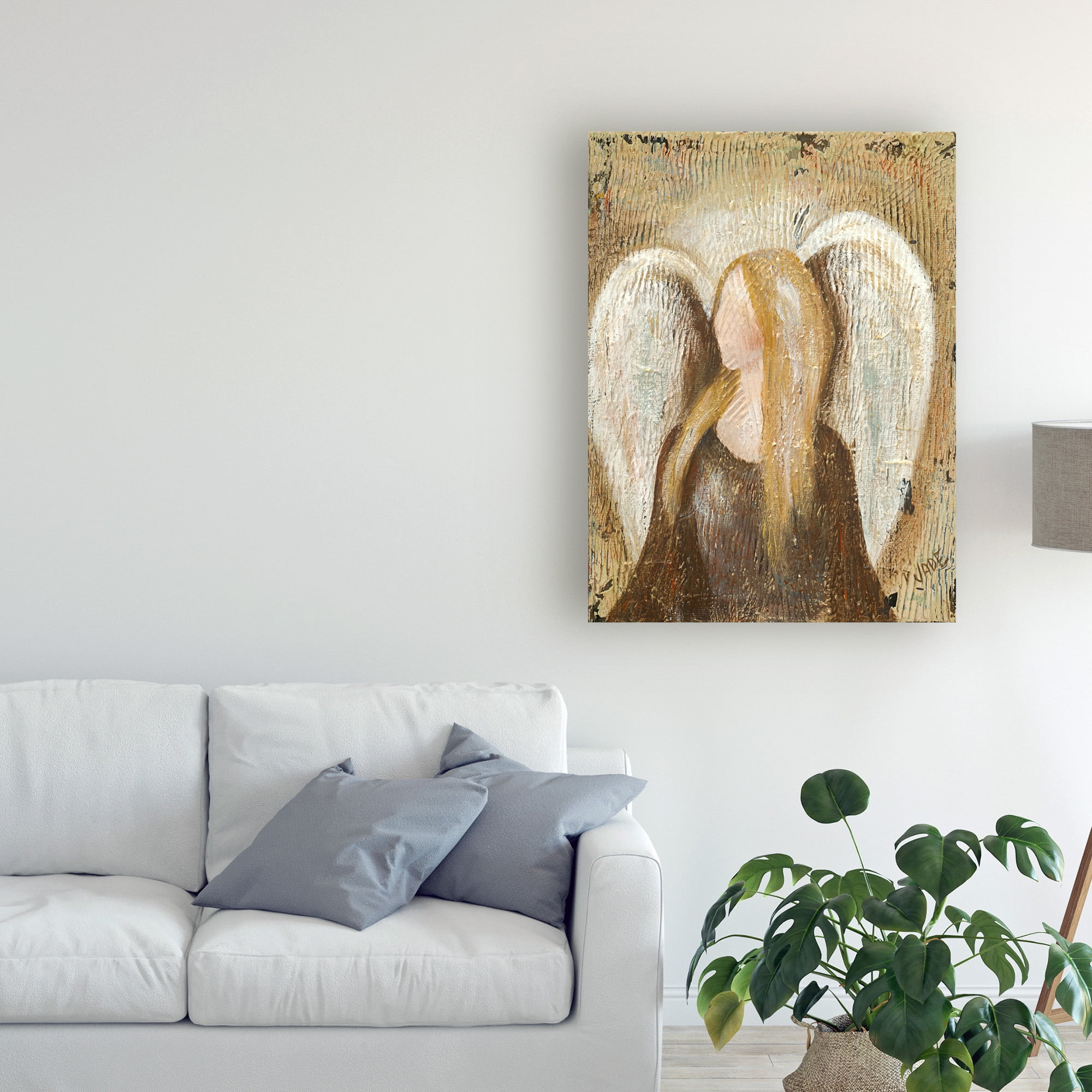 Trademark Fine Art 'Angel Figure Bold' Canvas Art by Jade Reynolds