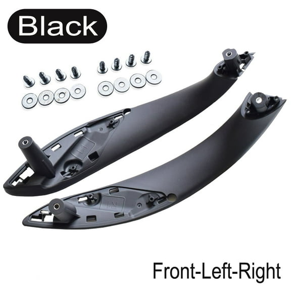 2pcs Inner Trim Door Pull Handle Front Left & Right For 13-15 BMW 320i 328i 335i