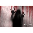 thumbnail image 1 of EREHome Tissu Polyester 7x5ft Horrible Toile de Fond pour Photos d'Halloween Studio Accessoires de Studio, 1 of 1
