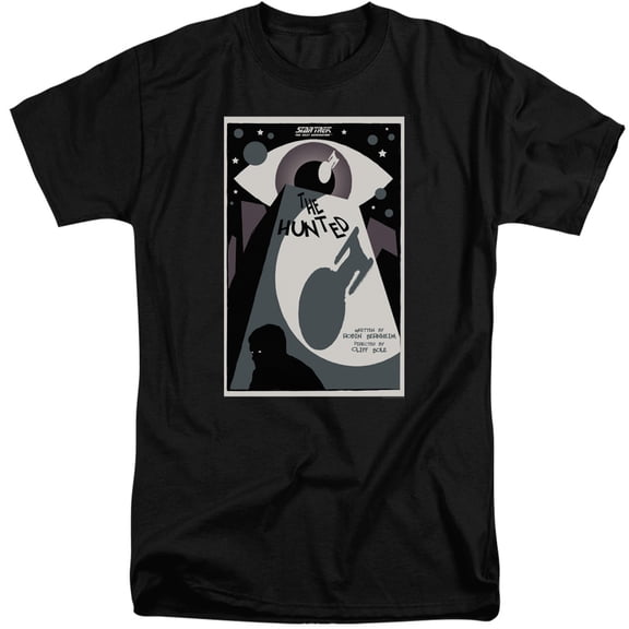 Star Trek Tng Season 3 Episode 11 Adult Tall T-Shirt 18/1 T-Shirt Black