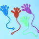 thumbnail image 5 of Vogacara Color al azar adultos niños Mini manos pegajosas banquete evento elástico bofetadas mano alivio del estrés juguete regalo de cumpleaños Juguetes Paquete colorido NO1 Vogacara FN011821-01, 5 of 6