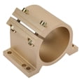 thumbnail image 2 of Máquina herramienta de grabado, soporte de motor de husillo dorado Soporte de montaje de motor de husillo Abrazadera de montaje de motor de husillo Durabilidad probada en el tiempo, 2 of 8