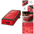 thumbnail image 4 of Christmas Wrapping Paper Storage Bag Holiday Decorations Gift Wrap Organizer Red, 4 of 8