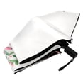 thumbnail image 5 of Florals Leaves Happy Mothers Day All Weather Umbrella Triple Folding Parasol 6 Ribs UV Protection Portable, 5 of 8