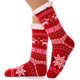 thumbnail image 1 of EBMORE Pantuflas Calcetines para Mujer con Forro Polar Grueso, Cálidas y Acogedoras en Rojo, 1 of 6