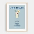 thumbnail image 2 of John Collins - England United Kingdom Illustration Cocktail Lemon Modern Art Kitchen Decor Typography Fruit Bar Unframed Wall Art Print 30 x 45 inches, 2 of 60