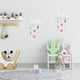 thumbnail image 3 of GOOHOCHY Decoración colgante de nube con gotas de lluvia para habitación de bebé (DIY) Decoración para habitación infantil para baby shower (corazón de amor), 3 of 8