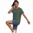 thumbnail image 3 of Ronuti Fall Winter Workout Tops for Women UPF 50+ Breathable Quick Dry Loose Fit T Shirt Outdoor Yoga Running Hiking Gym Tee Top, 3 of 7