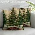 thumbnail image 3 of PHYHOO Red Christmas Throw Pillow Covers Farmhouse Xmas Truck Christmas Trees Pillows Decorative Holiday Cushion Cases for Home Outdoor Decoration, 3 of 5
